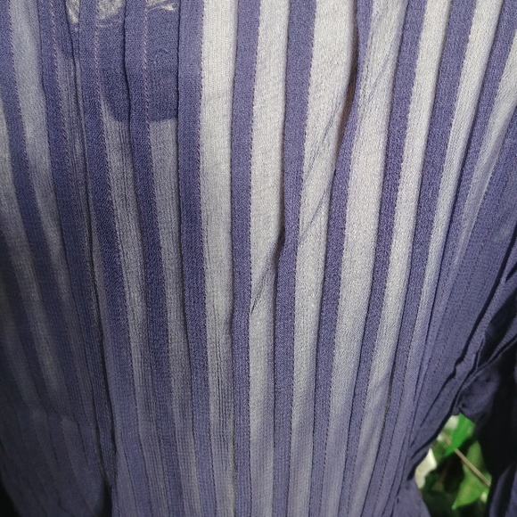 APRIL CORNELL DARK BLUE DRESS M - Picture 7 of 9